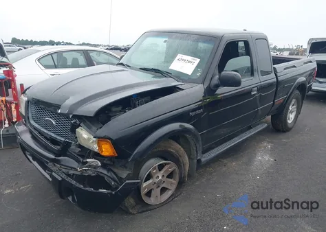 2002 Ford Ranger Edge/Xlt z USA, uszkodzony, nr VIN 1FTZR45EX2PA11395